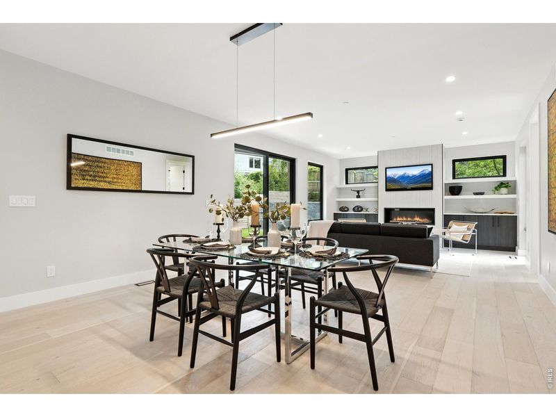 Furnished interior view inside a new home in , Boulder (Image 11). Furnished interior view inside a new home in , Boulder (Image 11).