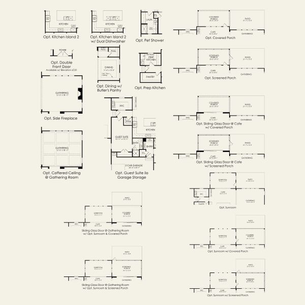2D floor plan layout for the Barrington by John Wieland in McCoy Farm, Wesley Chapel, NC (Image 2). 2D floor plan layout for the Barrington by John Wieland in McCoy Farm, Wesley Chapel, NC (Image 2).