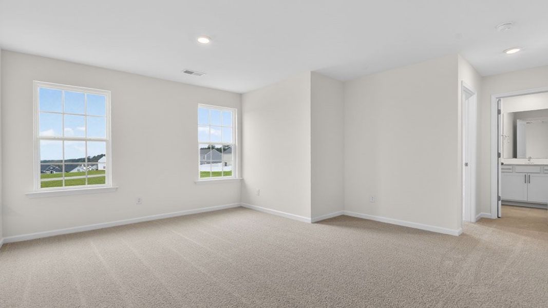 Spacious, unfurnished interior of a new home in North Gate, Vass (Image 24). Spacious, unfurnished interior of a new home in North Gate, Vass (Image 24).