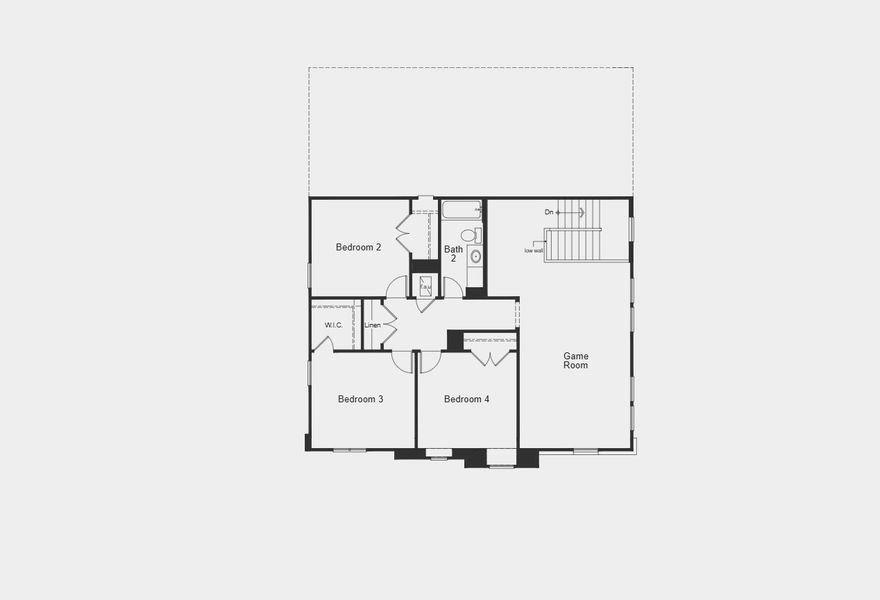 2D floor plan layout for the Plan 2783 by KB Home in Briscoe Falls, Richmond, TX (Image 2). 2D floor plan layout for the Plan 2783 by KB Home in Briscoe Falls, Richmond, TX (Image 2).