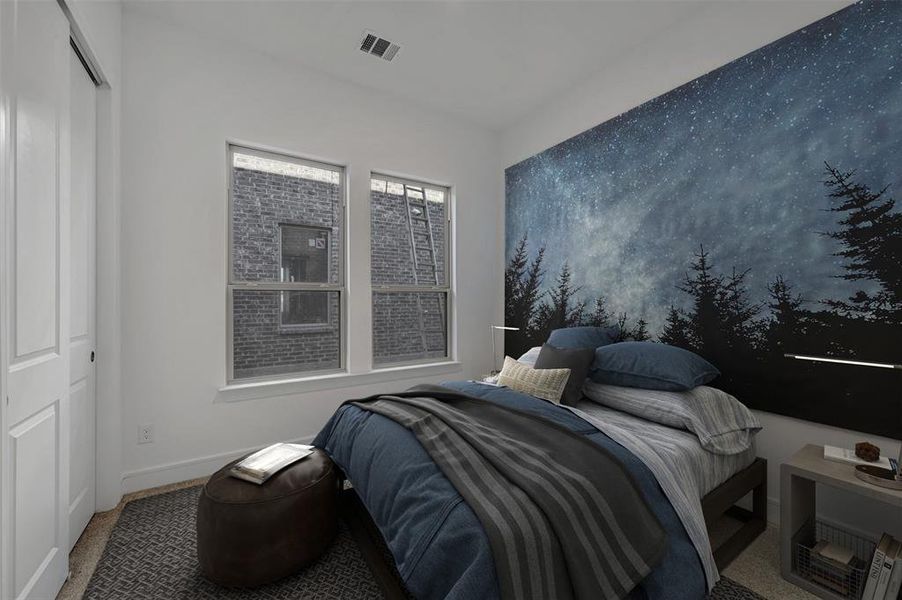 Furnished interior view inside a new home in Heath Golf & Yacht Villas, Heath (Image 11).