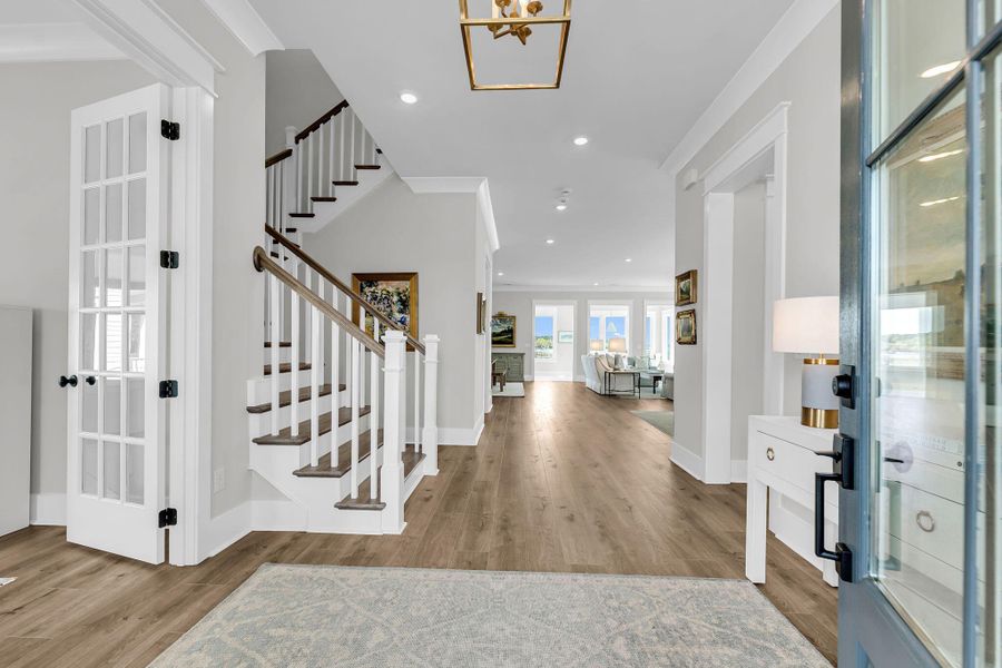 Furnished interior view inside a new home in Carolina Park: Riverside, Mount Pleasant (Image 45).