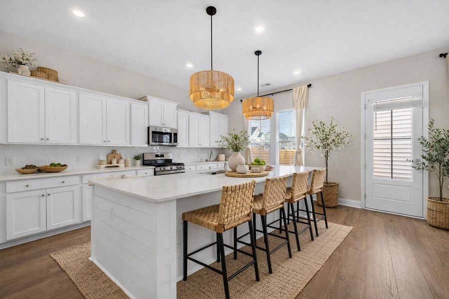 Furnished interior view inside a new home in , Summerville (Image 8).