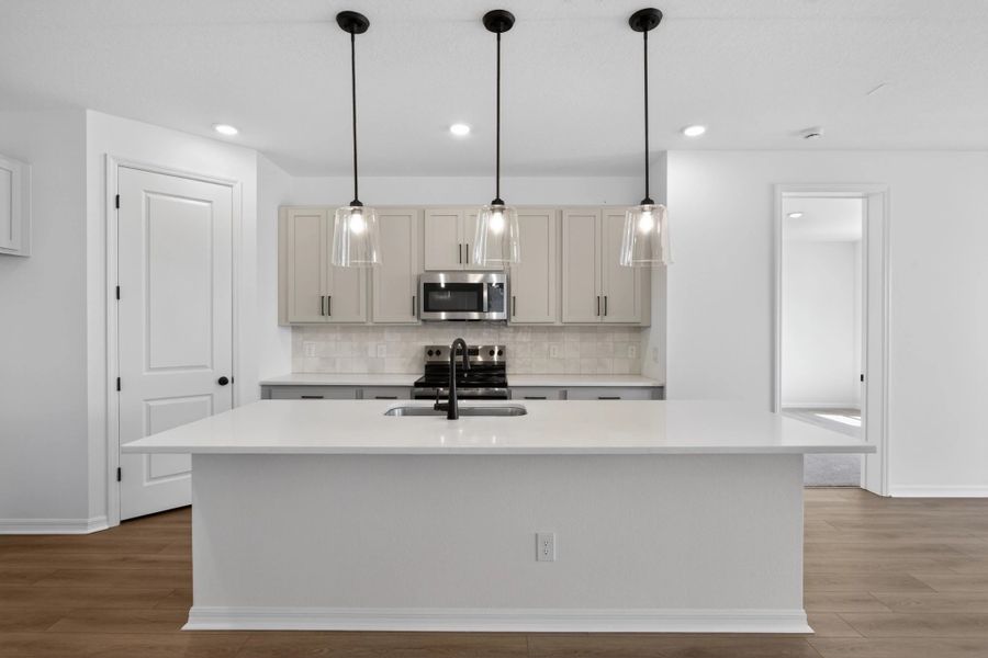 Furnished interior view inside a new home in Catamaran Cove, Rockledge (Image 4).
