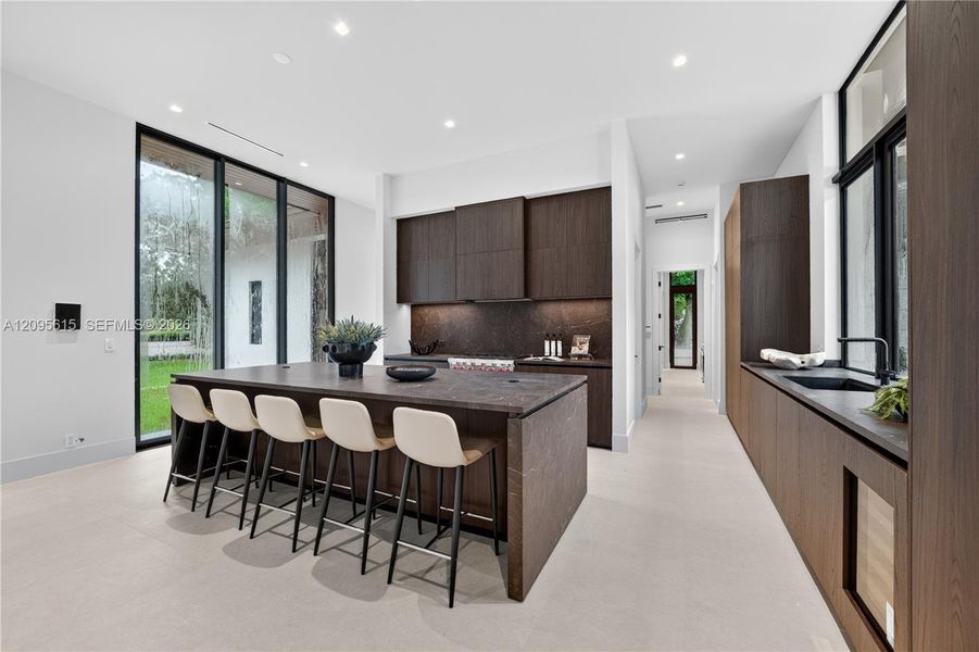 Furnished interior view inside a new home in , Miami (Image 7).