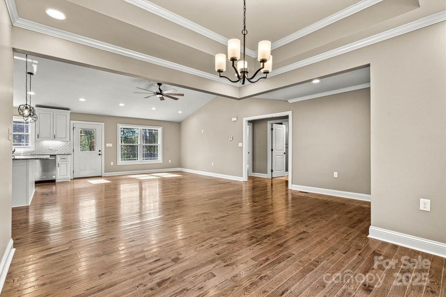 Open Concept Dining/Living Room View Open Concept Dining/Living Room View