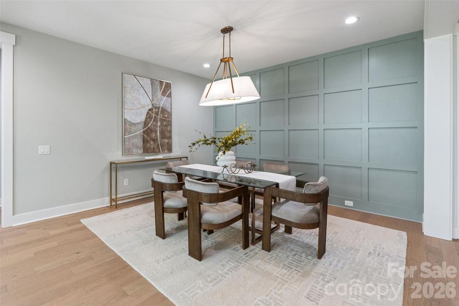 Furnished interior view inside a new home in , Fort Mill (Image 32).
