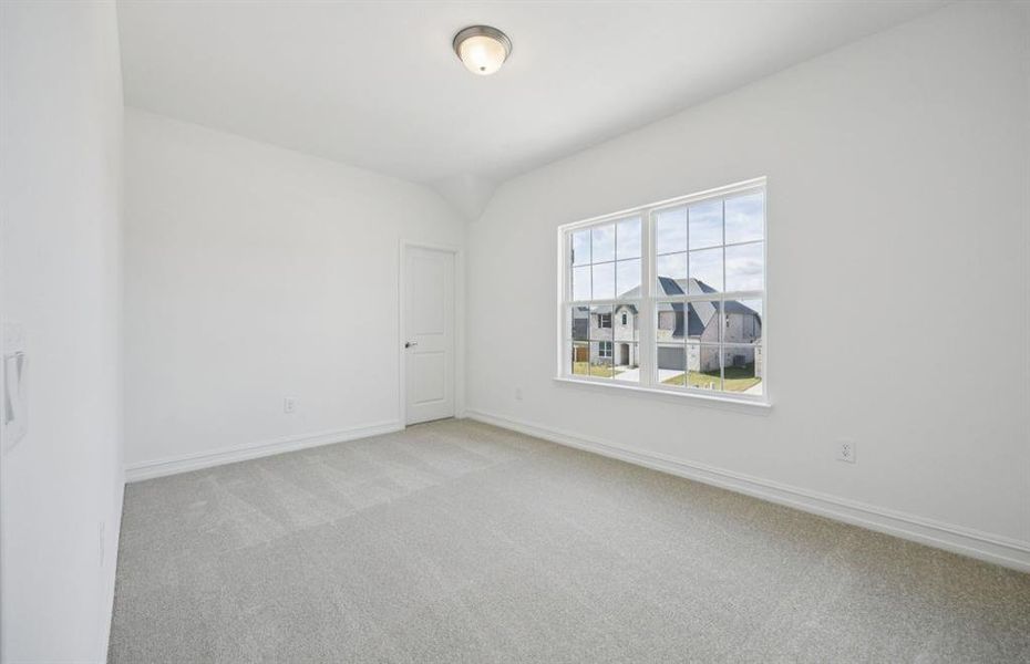 Cozy bedroom with natural light