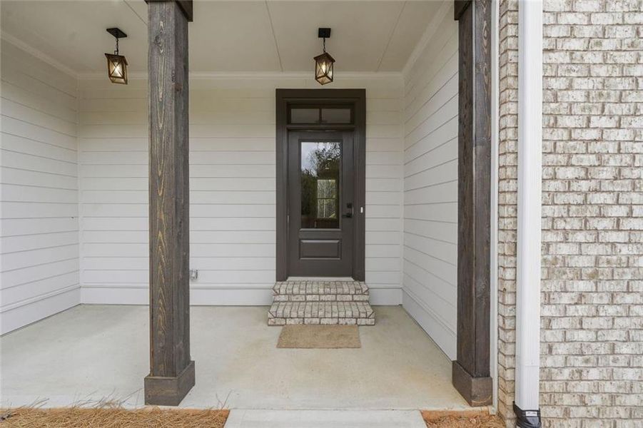 Exterior details and patio area of a home in , Dawsonville (Image 36).