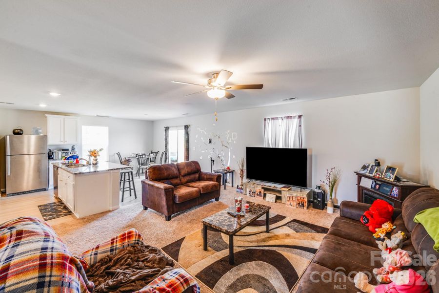 Furnished interior view inside a new home in Pinnacle Estates, Shelby (Image 7).