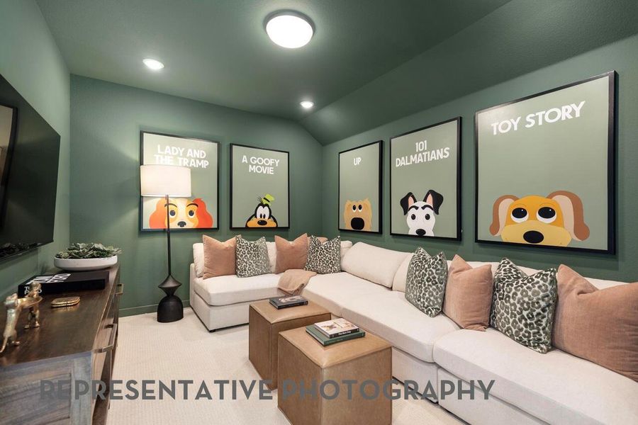 Furnished interior view inside a new home in Two Step Farm, Montgomery (Image 17).