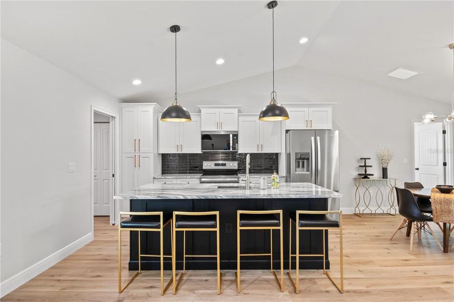 Furnished interior view inside a new home in , Dunnellon (Image 30).