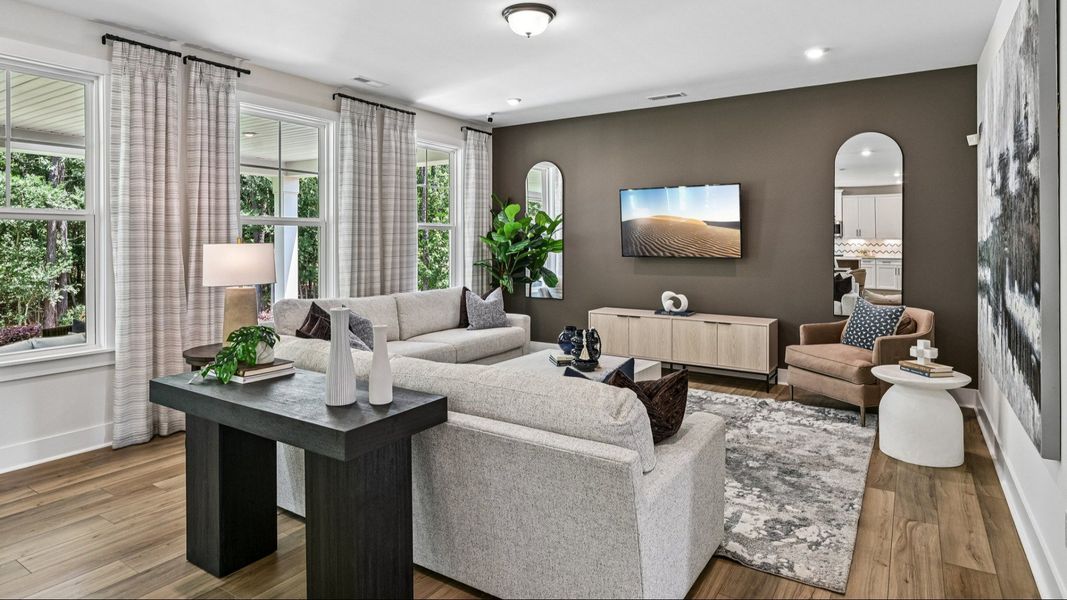 The Jordan Plan by DRB Homes in Lakeside Glen York SC - Living Space