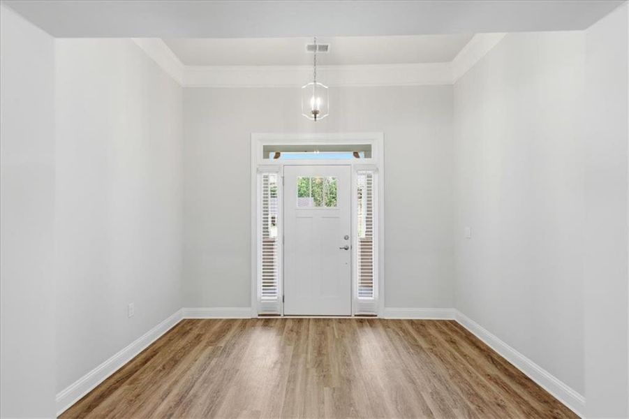 Spacious, unfurnished interior of a new home in Tuscany Hills, Douglasville (Image 32). Spacious, unfurnished interior of a new home in Tuscany Hills, Douglasville (Image 32).