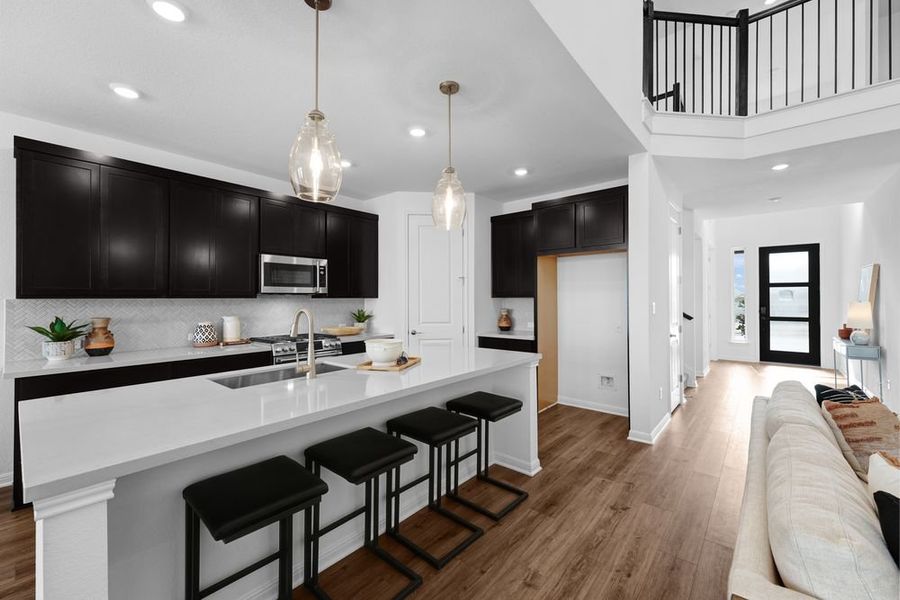 Furnished interior view inside a new home in Nolina, Georgetown (Image 9).