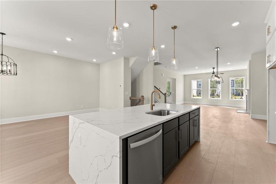 Furnished interior view inside a new home in West Highlands, Atlanta (Image 15). Furnished interior view inside a new home in West Highlands, Atlanta (Image 15).