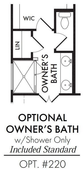 Master Bath – Shower Only