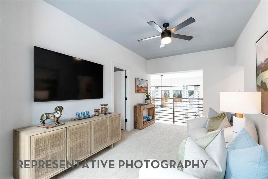 Furnished interior view inside a new home in Meraki, McLendon-Chisholm (Image 18).
