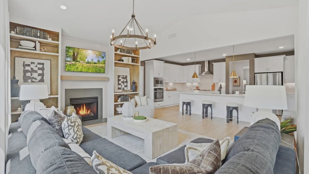 Furnished interior view inside a new home in Northcroft, Loganville (Image 20).