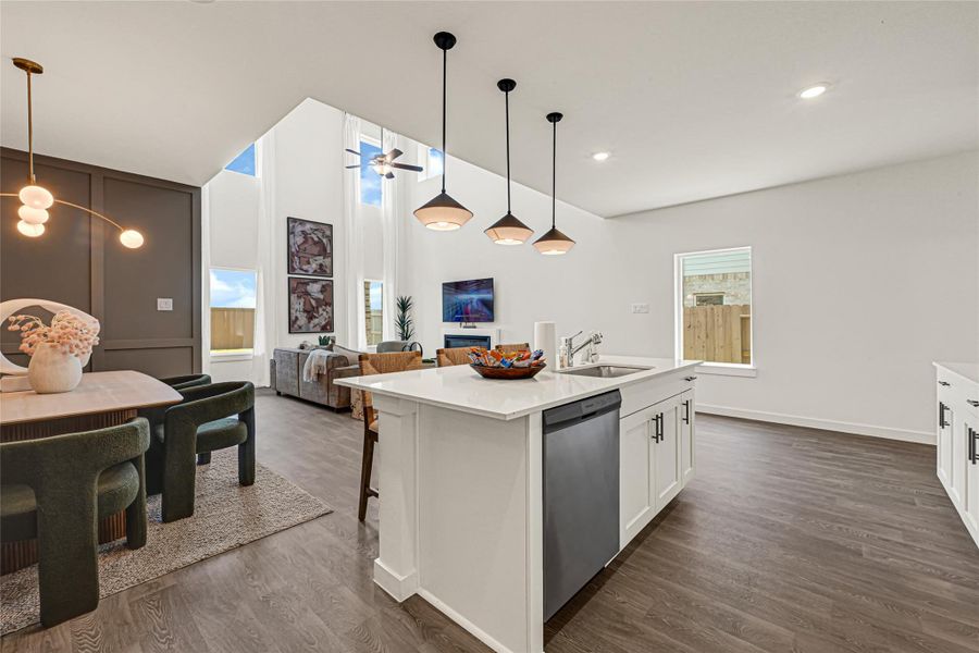 Furnished interior view inside a new home in Emberly, Beasley (Image 24).