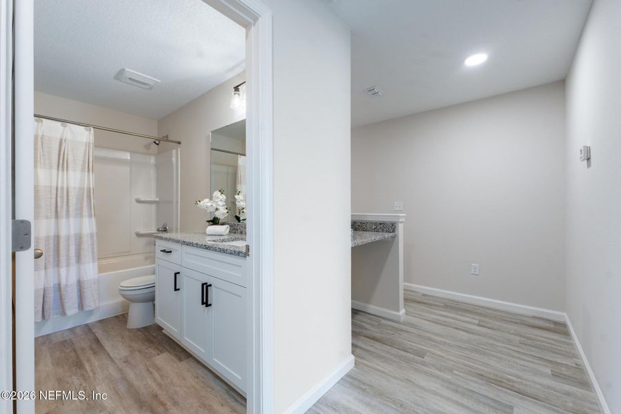 Furnished interior view inside a new home in , Jacksonville (Image 11).