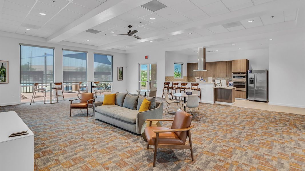 Furnished interior view inside a new home in Coronet at Gladden Farms, Marana (Image 6).