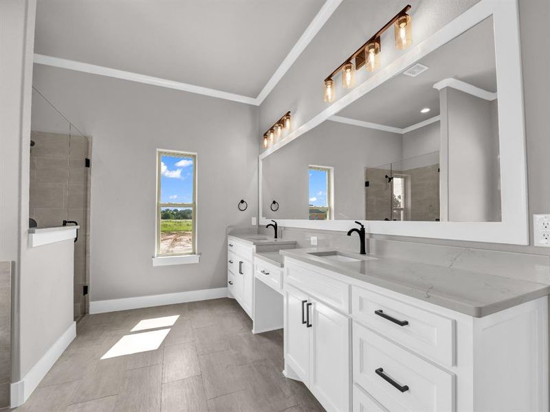 Furnished interior view inside a new home in , Azle (Image 4). Furnished interior view inside a new home in , Azle (Image 4).