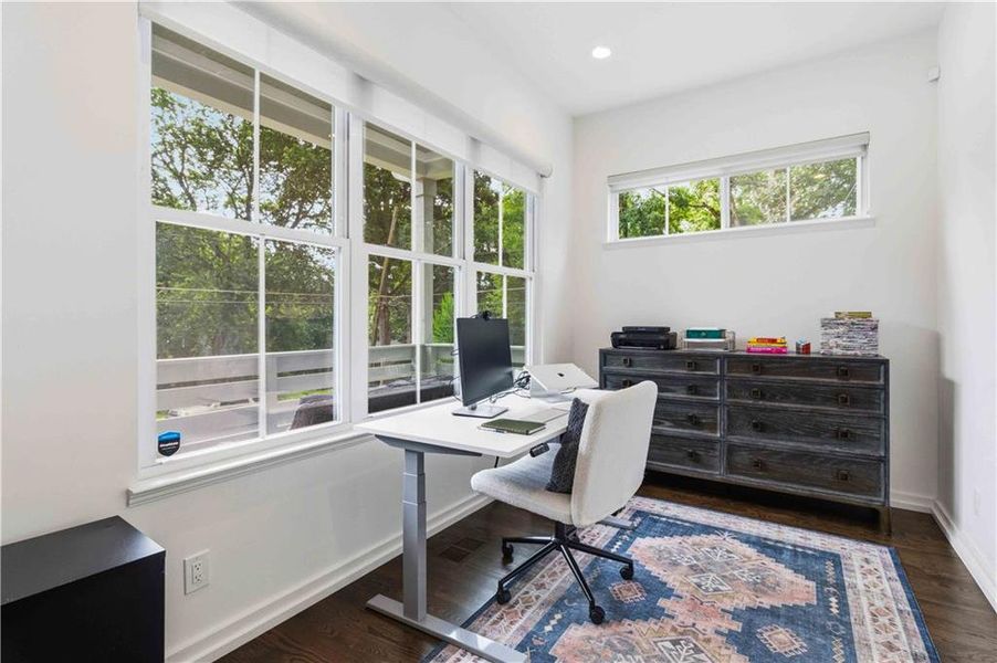 Furnished interior view inside a new home in , Decatur (Image 8).