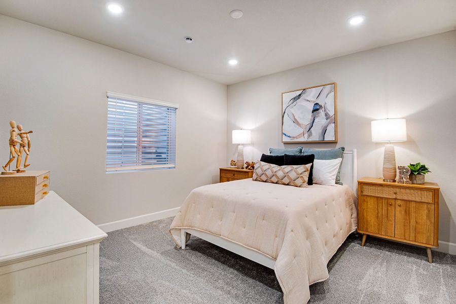 Representative furnished interior of a home built from the 3405 by Tri Pointe Homes in Westside Crossing, Berthoud (Image 39).