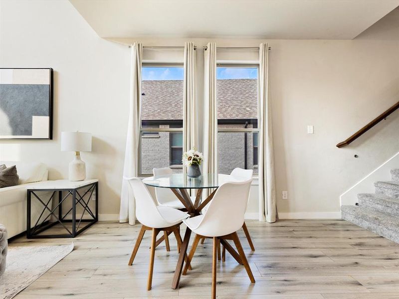 Furnished interior view inside a new home in , Forney (Image 17). Furnished interior view inside a new home in , Forney (Image 17).