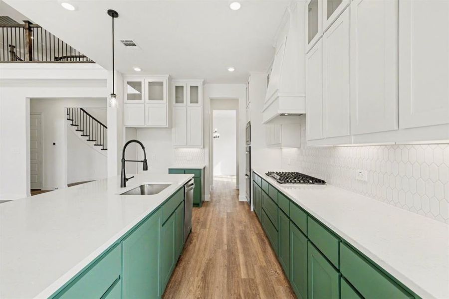 Furnished interior view inside a new home in , Prosper (Image 16).