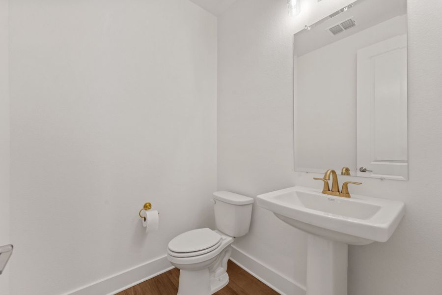 Furnished interior view inside a new home in Union Park, Little Elm (Image 10).