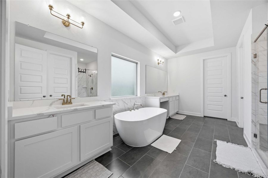 Indulge in a luxurious spa-like experience featuring elevated finishes, refined design, and exceptional attention to detail.