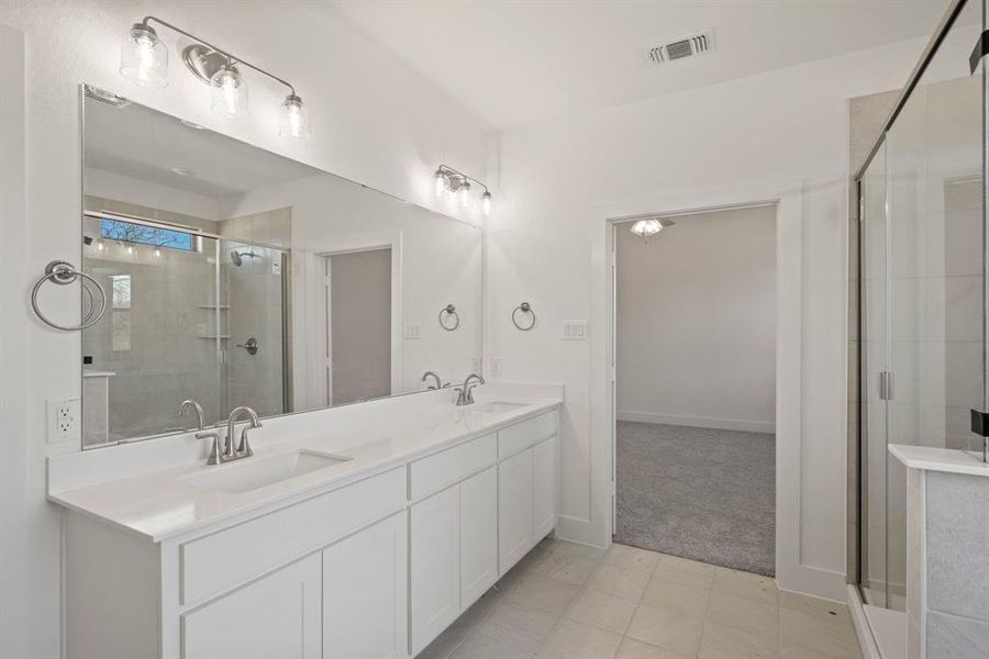 Furnished interior view inside a new home in Saddleback Estates, Boyd (Image 6).