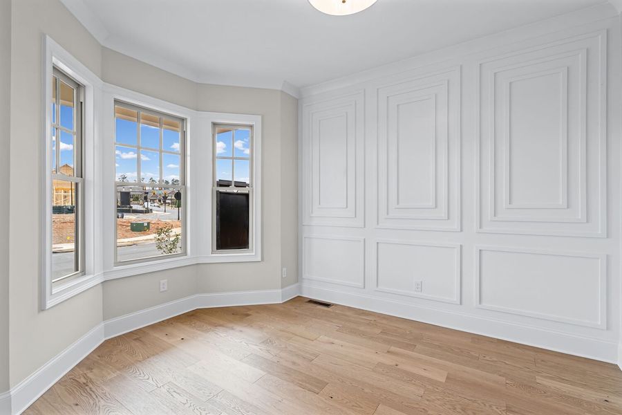 Representative unfurnished interior of a home built from the The Livingston by JW Collection in Laurel View, Suwanee (Image 16). Representative unfurnished interior of a home built from the The Livingston by JW Collection in Laurel View, Suwanee (Image 16).