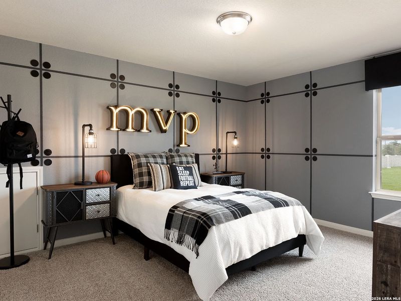 Furnished interior view inside a new home in , San Antonio (Image 8).