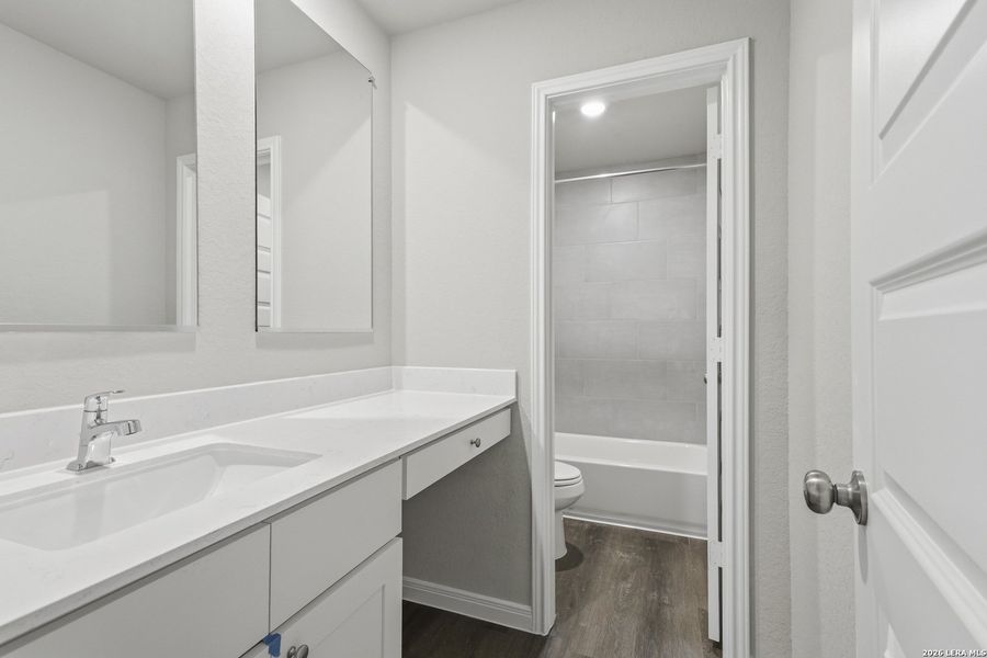 Furnished interior view inside a new home in Swenson Heights, Seguin (Image 10).