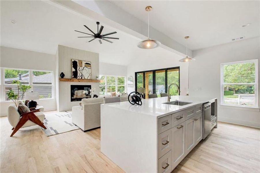 Furnished interior view inside a new home in , Tucker (Image 13).