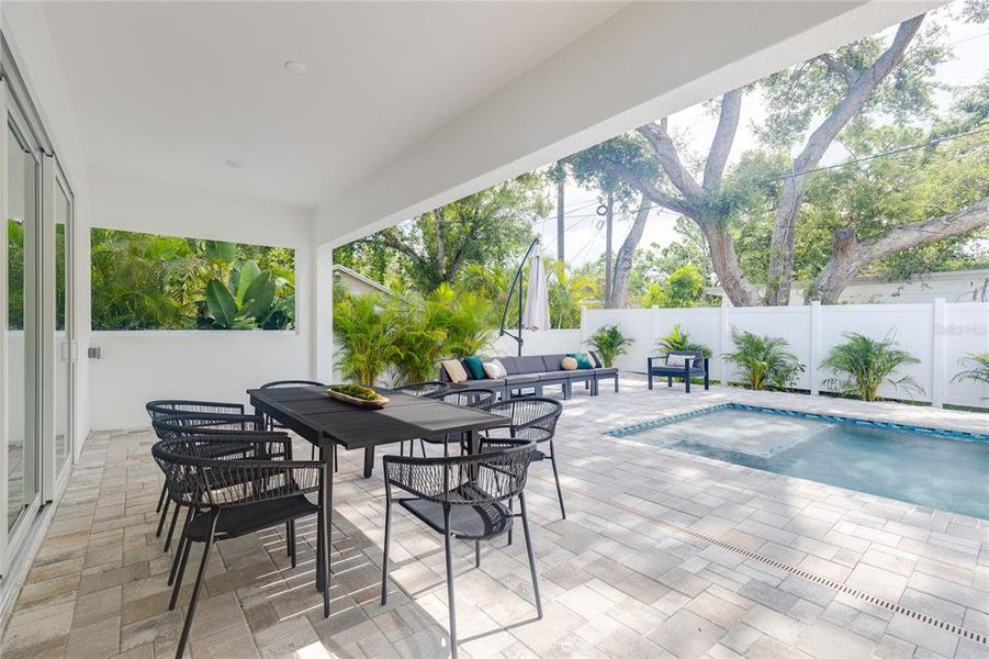 Exterior details and patio area of a home in , Gulfport (Image 32). Exterior details and patio area of a home in , Gulfport (Image 32).