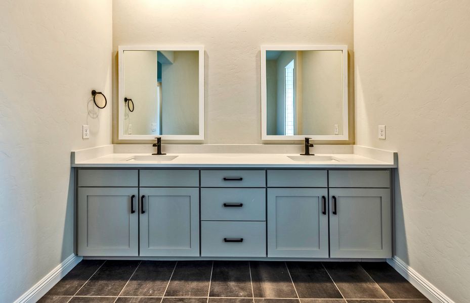 Furnished interior view inside a new home in Vistoso Canyon Estates, Oro Valley (Image 8).