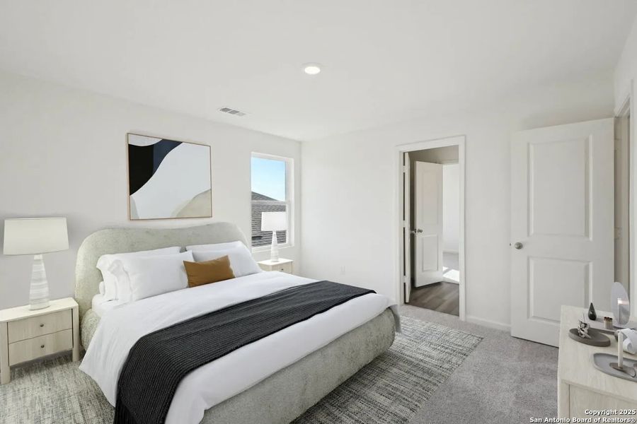 Furnished interior view inside a new home in Saddlebrook Ranch, Schertz (Image 13).