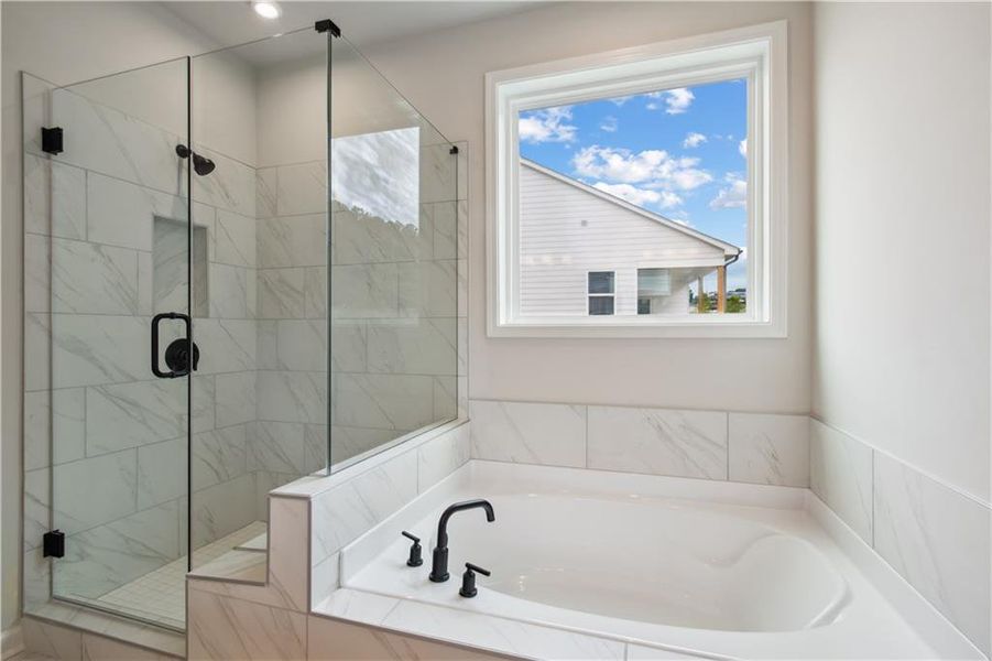 Furnished interior view inside a new home in Hillside Manor, Powder Springs (Image 16).
