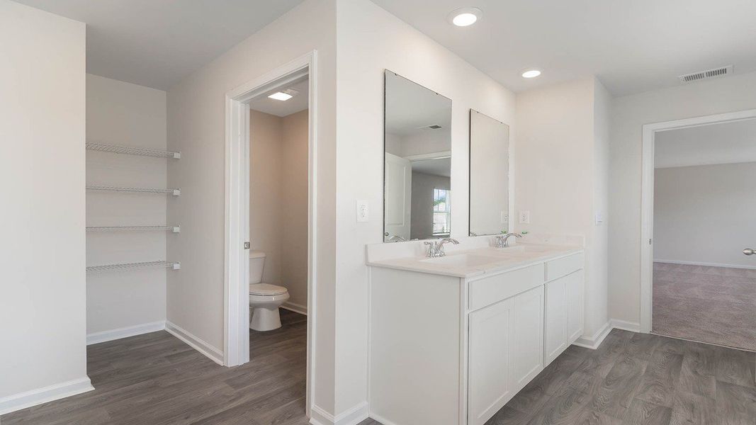 Furnished interior view inside a new home in Dove Crossing, Conway (Image 11).