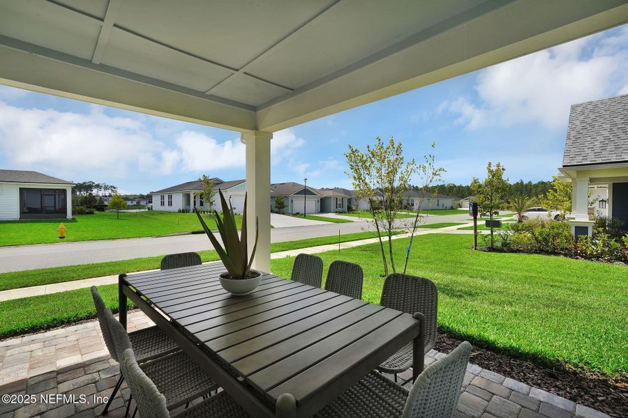 Furnished interior view inside a new home in Summer Bay at Grand Oaks, St. Augustine (Image 17).