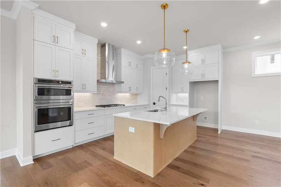 Furnished interior view inside a new home in Promenade at Sawnee Village, Cumming (Image 33).