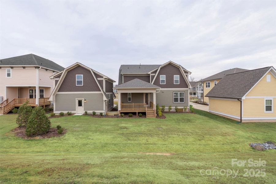 Exterior details and patio area of a home in Riverwalk, Rock Hill (Image 26).