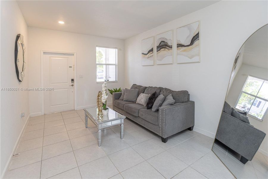 Furnished interior view inside a new home in , Miami (Image 24).