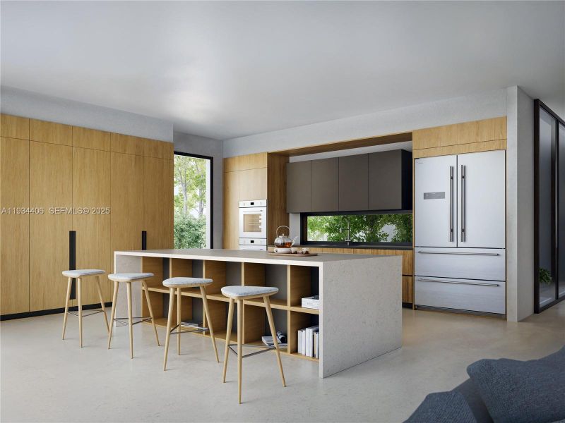 Furnished interior view inside a new home in , North Miami (Image 6).