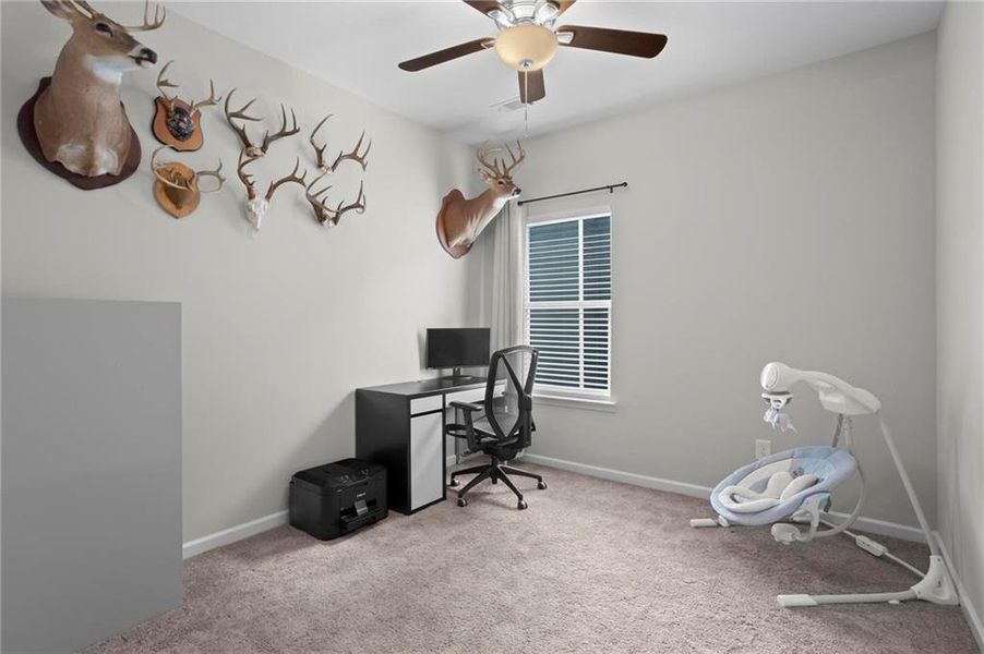 Furnished interior view inside a new home in , Cartersville (Image 22).