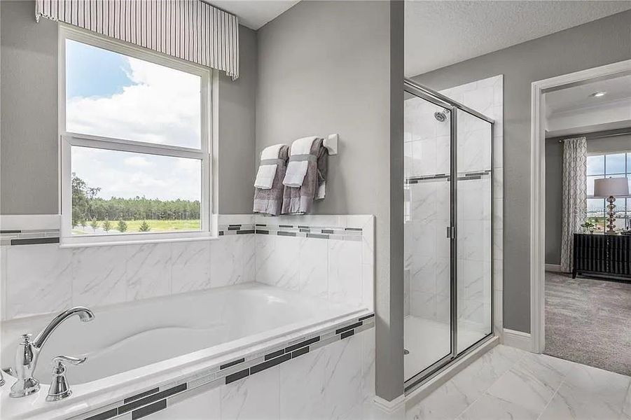 Furnished interior view inside a new home in Parkview Preserve, Apopka (Image 20). Furnished interior view inside a new home in Parkview Preserve, Apopka (Image 20).